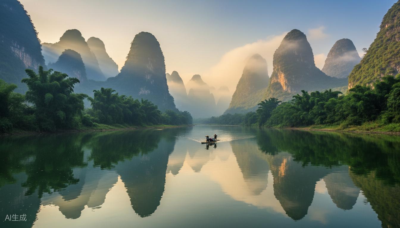 Arrive in Guilin