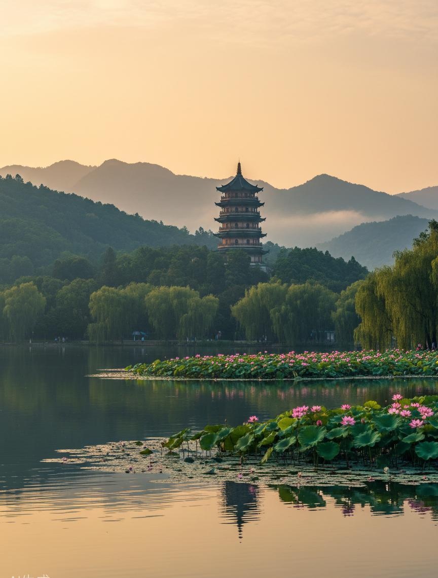 Longjing Tea Village