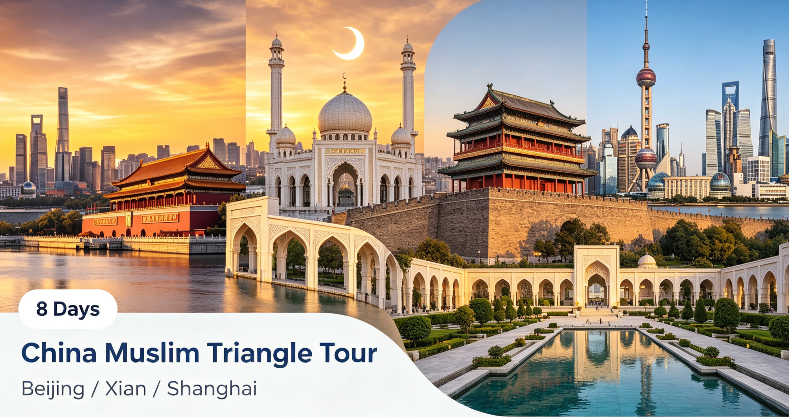 8 Days China Muslim Triangle Tour