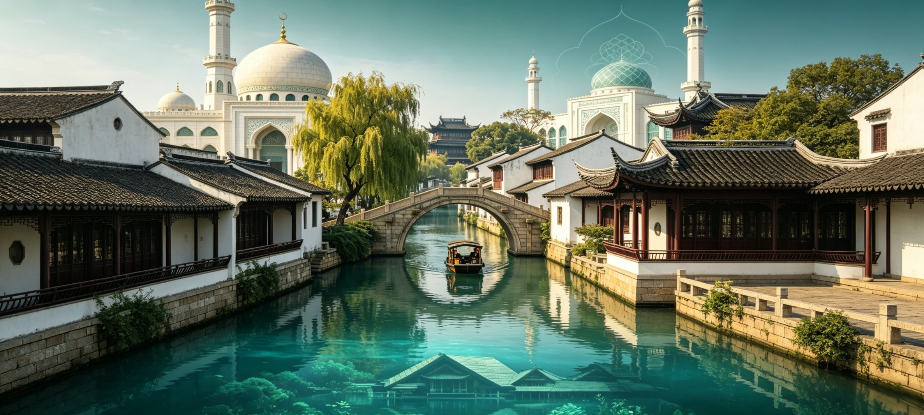 East China Islamic & Jiangnan Water Town In‑depth Tour
