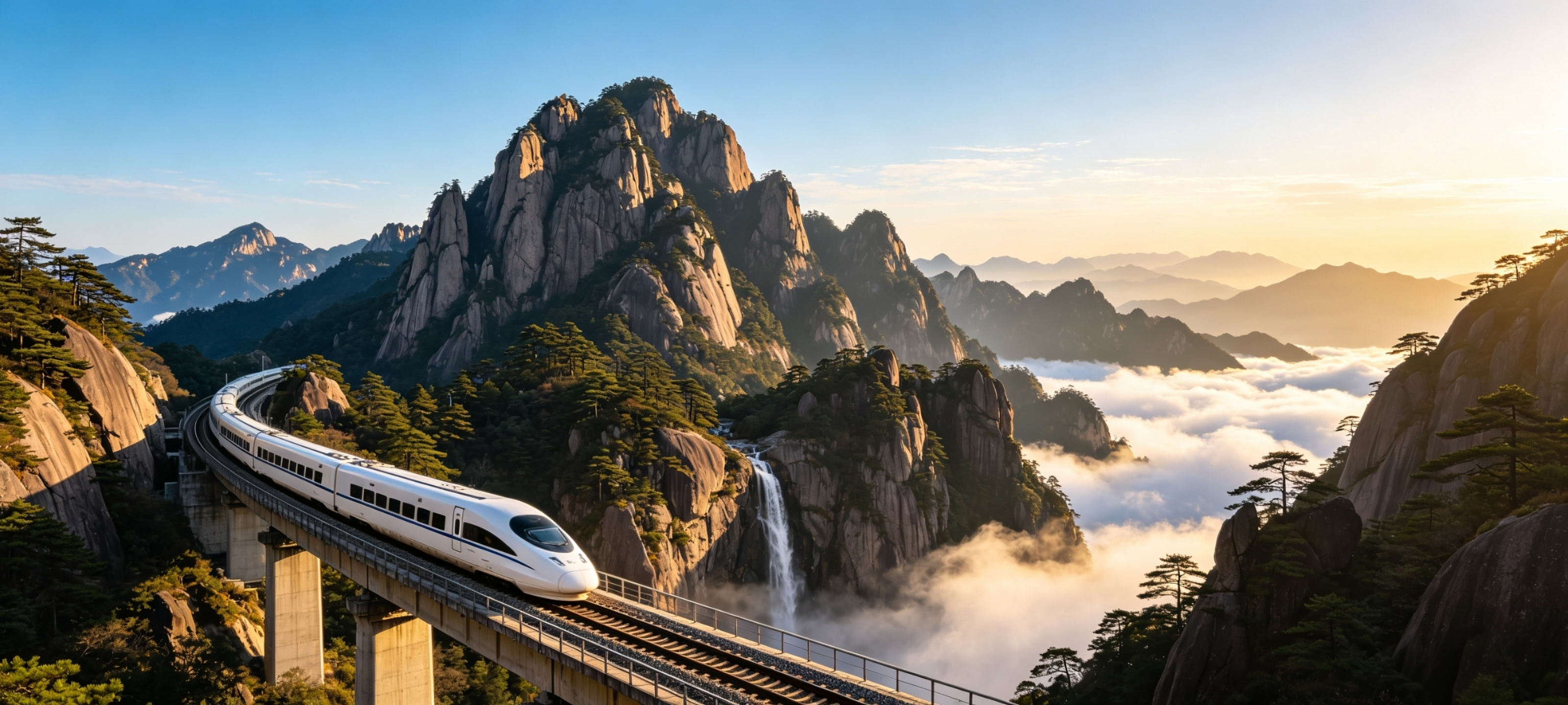 Shanghai Huangshan Mountain Tour by Bullet Train