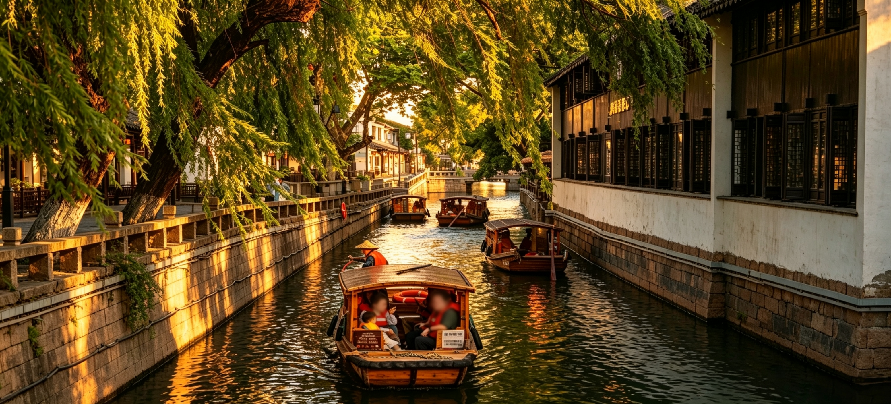 Depart Hotel, Drive to Tongli Water Town