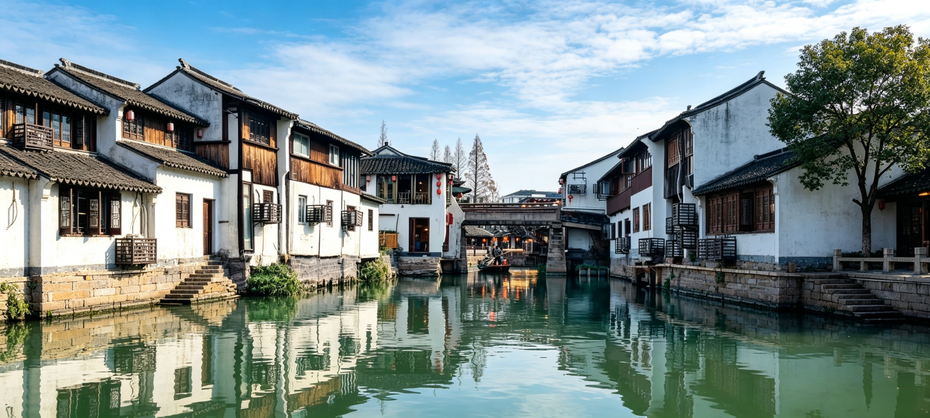 Shanghai: Guangfulin – Zhujiajiao – Qushui Garden Night Tour