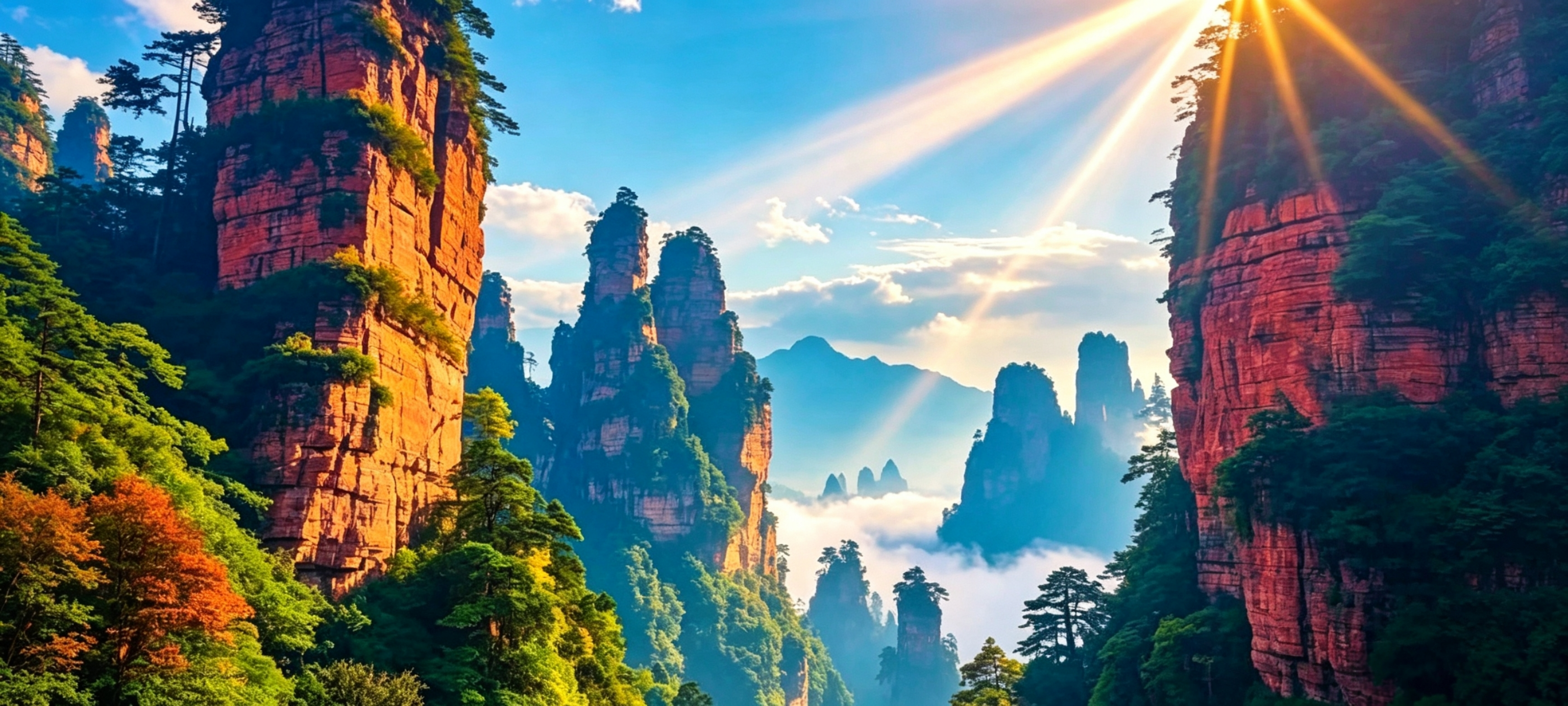 Zhangjiajie Two Days | Avatar Mountain Wulingyuan Scenic Area