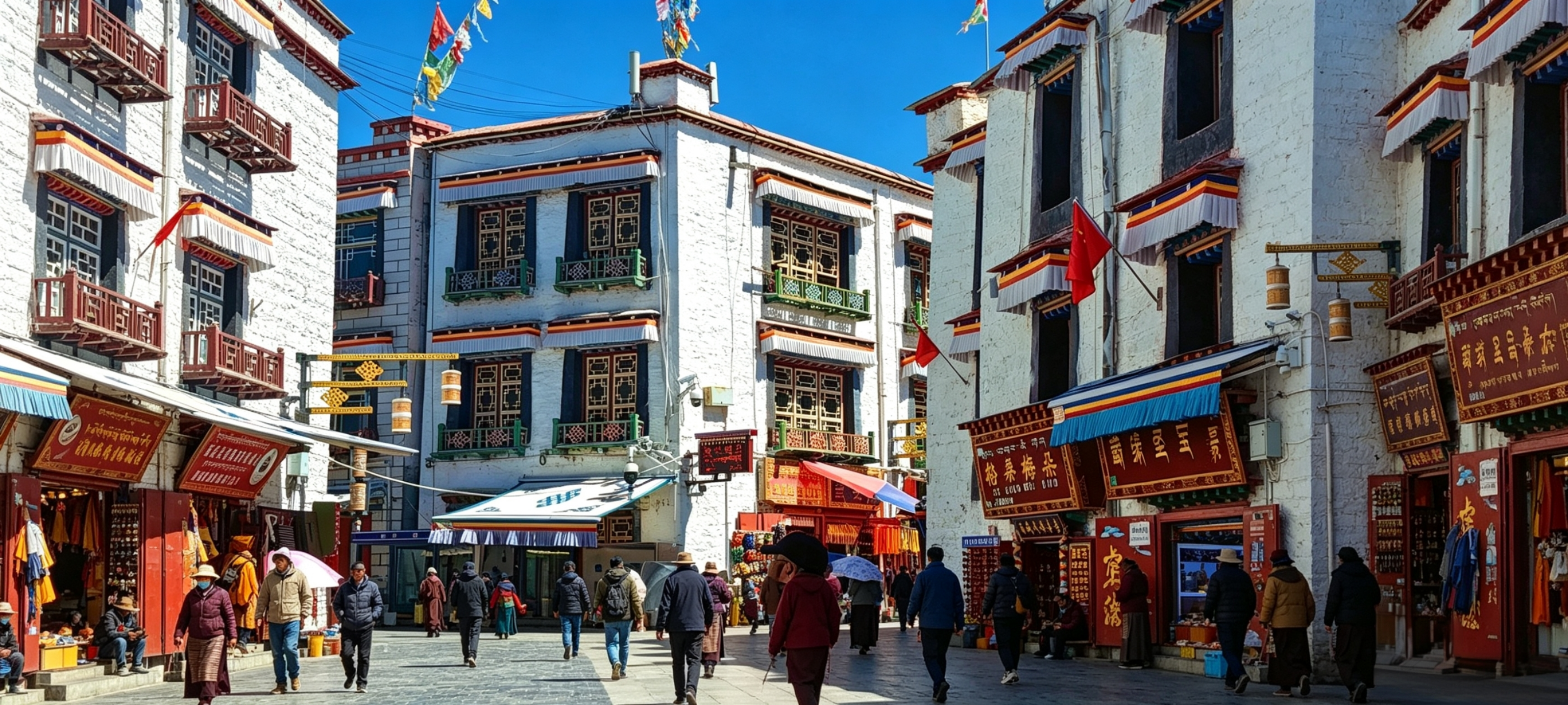 Arrival in Lhasa