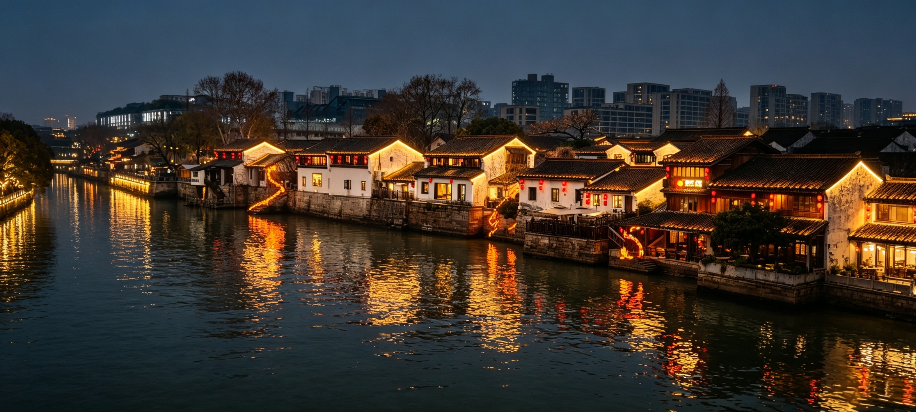 Hangzhou – Grand Canal · New Hangzhou Mosque · Tea Village & Songcheng Tour