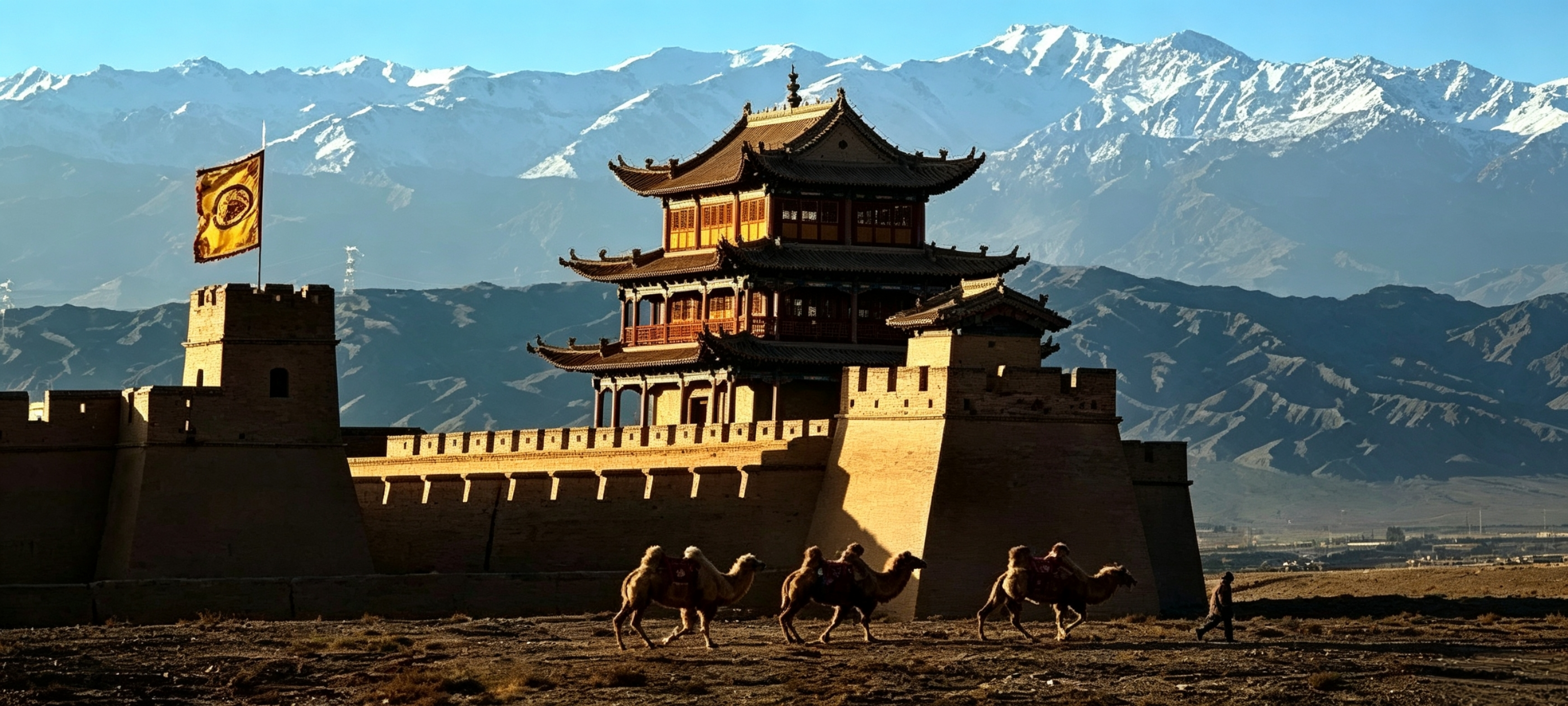 Jiayuguan Full Day Sightseeing → High-speed Rail to Dunhuang