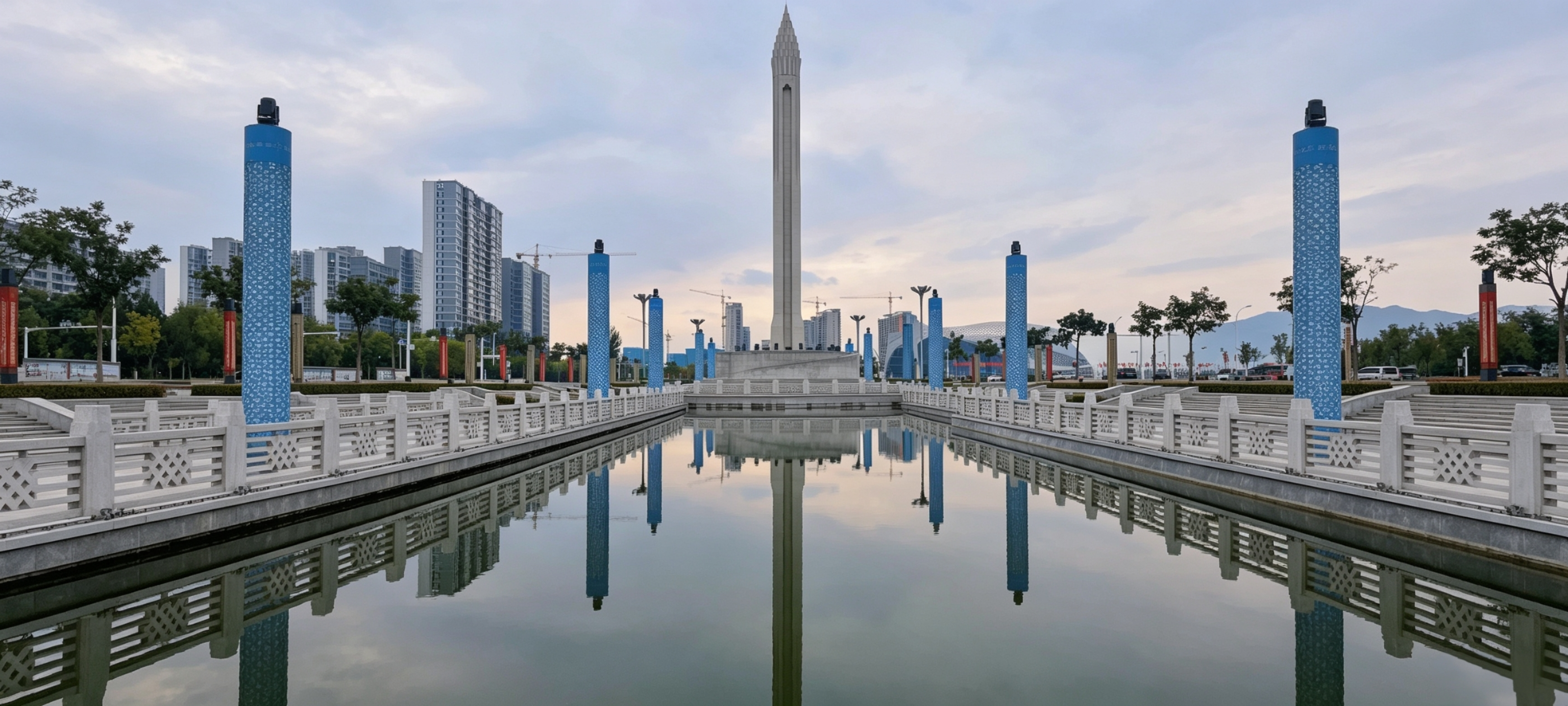 Xi’an → Yinchuan by High-speed Rail – Sino-Arab Cultural Park & Nanguan Grand Mosque