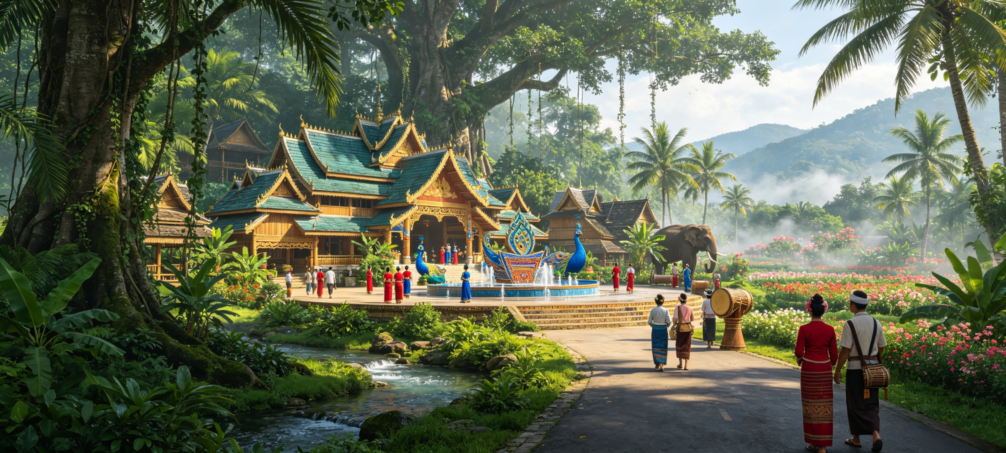 Xishuangbanna Arrival & Free Night Market Exploration